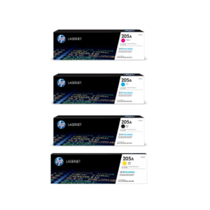 Pack de 4 Cartouches de toner HP 205A LaserJet,