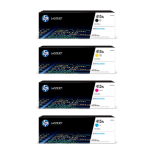 Pack de 4 Cartouches de toner HP 415A LaserJet